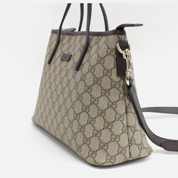 Gucci GG Supreme Canvas 2Way Tote Bag - Picture 2 of 13